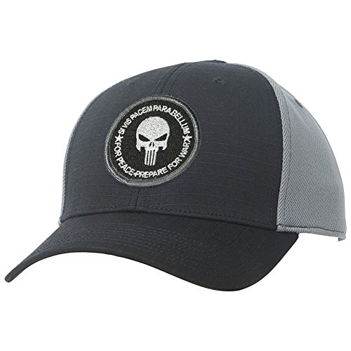 5 11 Downrange 2 0 Tactical Cap Punisher Bundle - Large XL - Black Hat - Black Punish