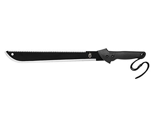 Gerber Gator Machete - Black w Nylon Sheath  31-000758