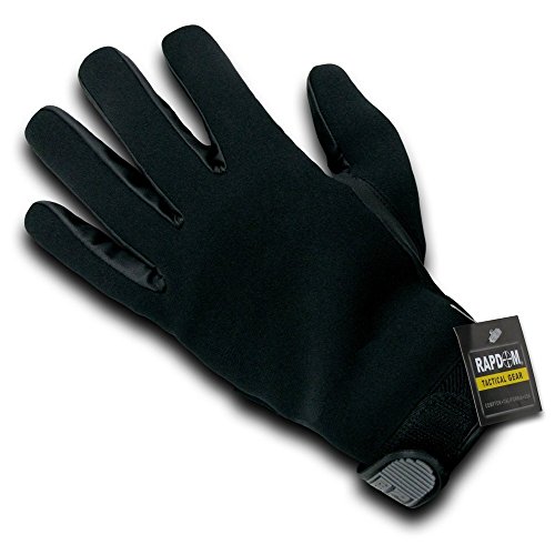 Rapdom Tactical Kevlar Patrol Gloves Color  Black Size  Medium