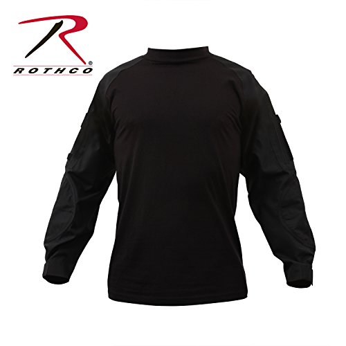 Rothco Combat Shirt  Black  XX-Large