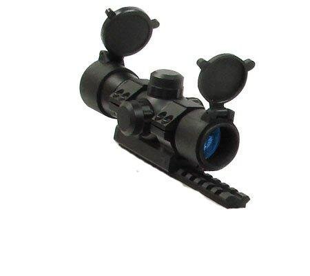 Ultimate Arms Gear Mossberg 500-590-835 Tactical Dual Red   Green Dot CQB Scope Weaver-Picatinny Aluminum Rail Base Mount  7 8  Mounting Rings  Lithium Battery and Lens Cleaning Kit