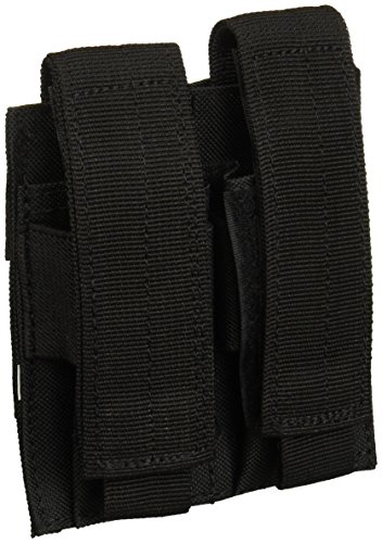 VooDoo Tactical 20-7975001000 Pistol Mag Pouch  Black  Double