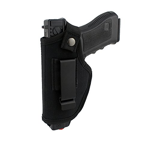 Depring Concealed Carry Holster Carry Inside or Outside The Waistband for Right and Left Hand Draw Fits Subcompact to Large Handguns