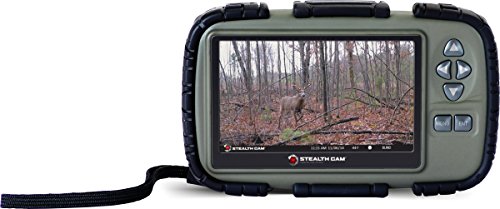Stealth Cam SD Card Reader and Viewer with 4 3  LCD